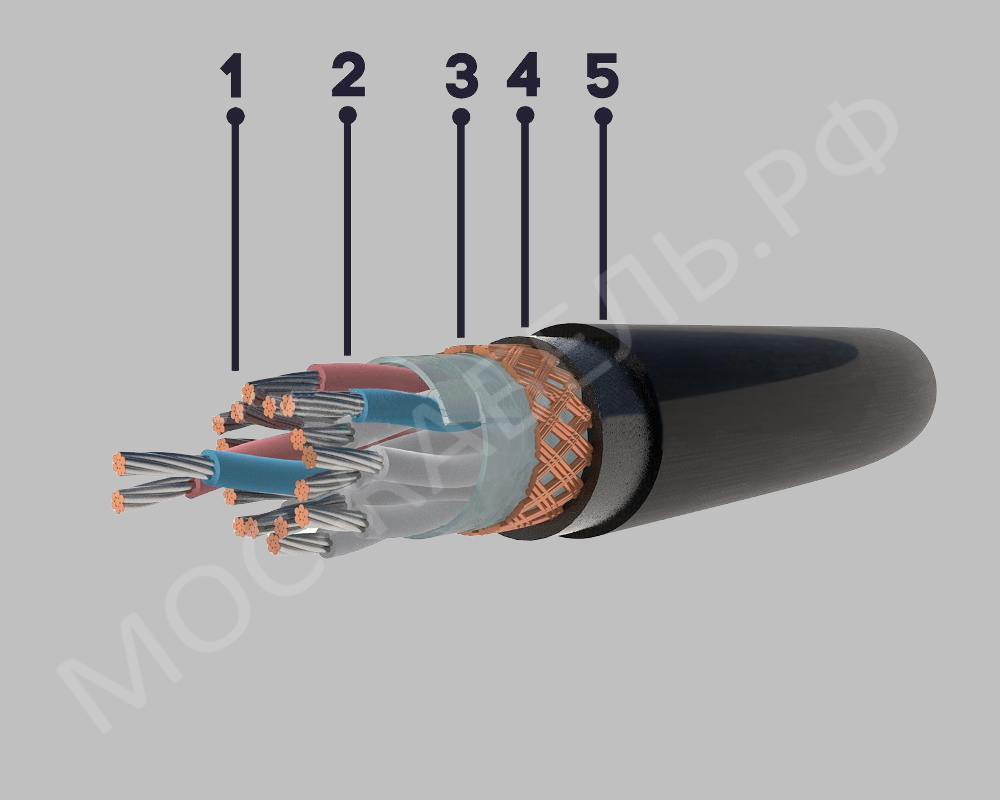 конструкция кабеля МКЭШВ